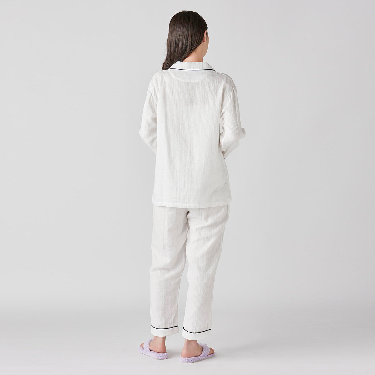 Marshmallow Gauze pyjamas in White