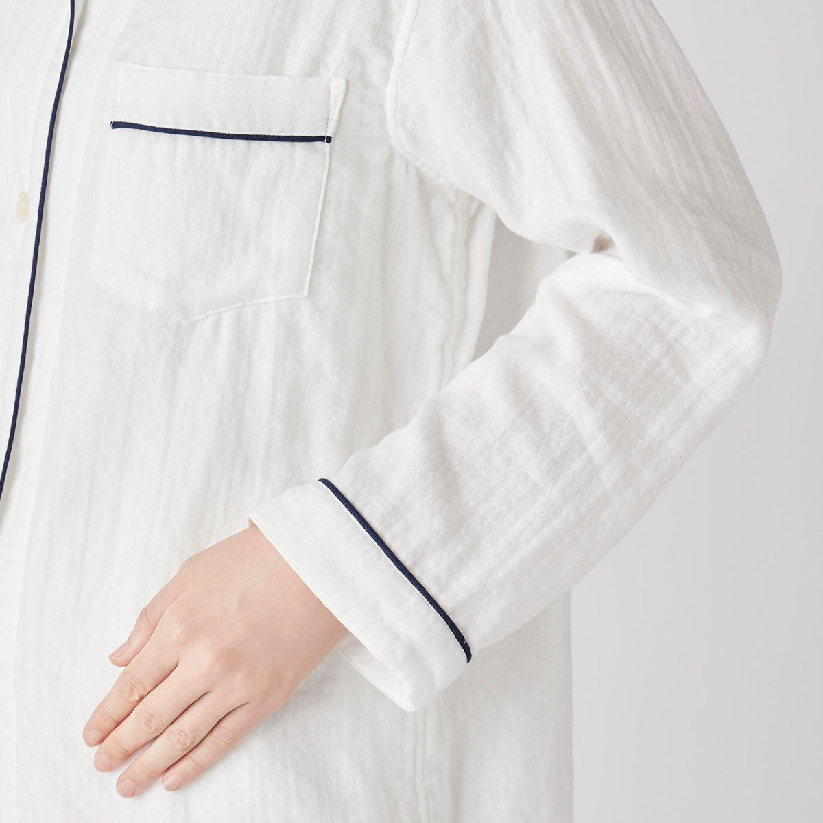 Marshmallow Gauze pyjamas in White