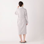 Lightweight Yarn bath robe in Grey