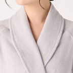 Lightweight Yarn bath robe in Grey