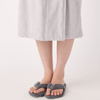 Lightweight Yarn bath robe in Grey