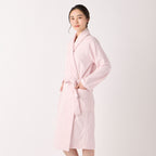 Lightweight Yarn bath robe in Pink