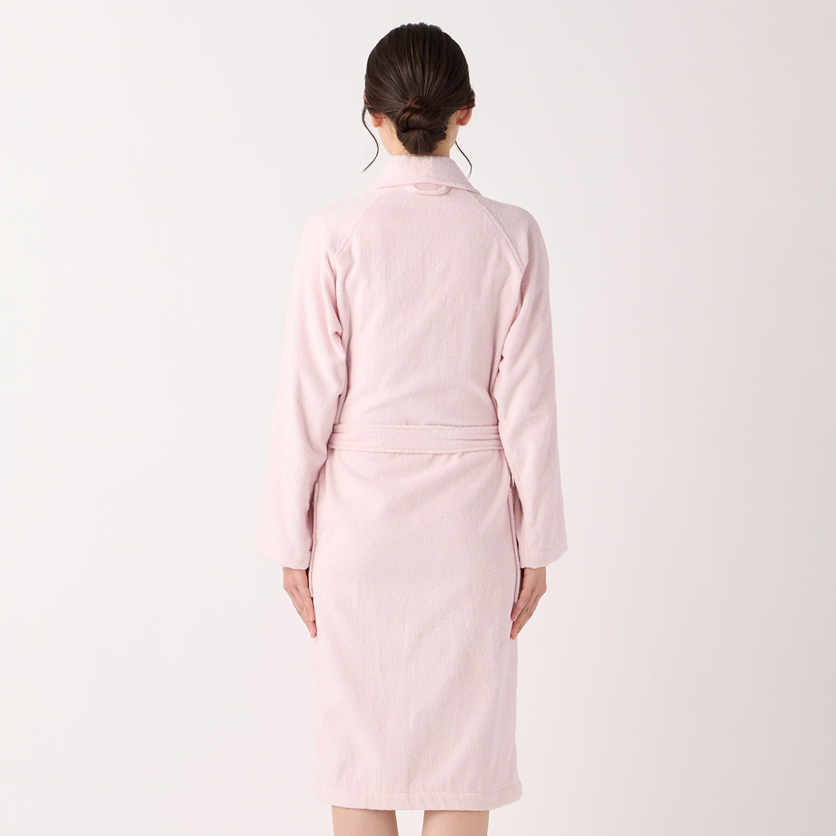 Lightweight Yarn bath robe in Pink