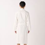 Lightweight Yarn bath robe in White