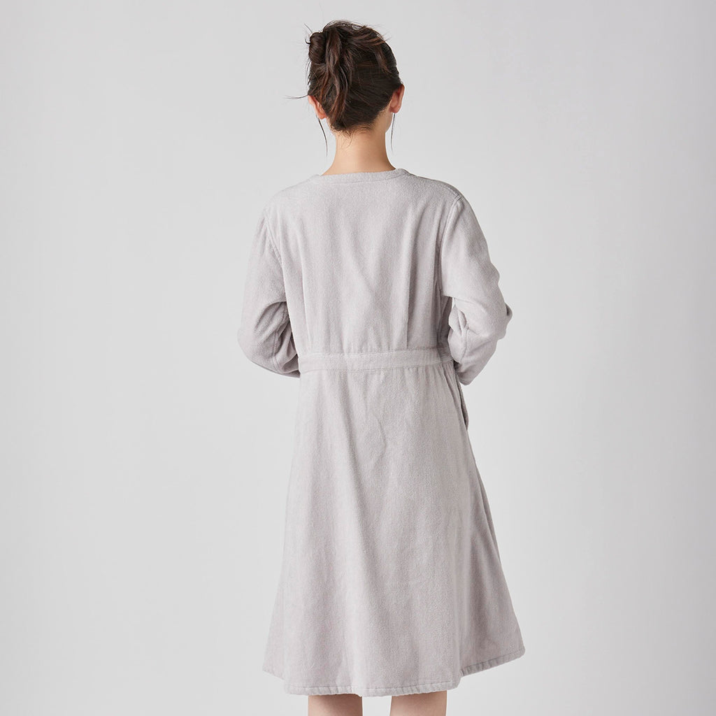 Airy Touch bath robe in Grey