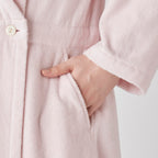 Airy Touch bath robe in Pink