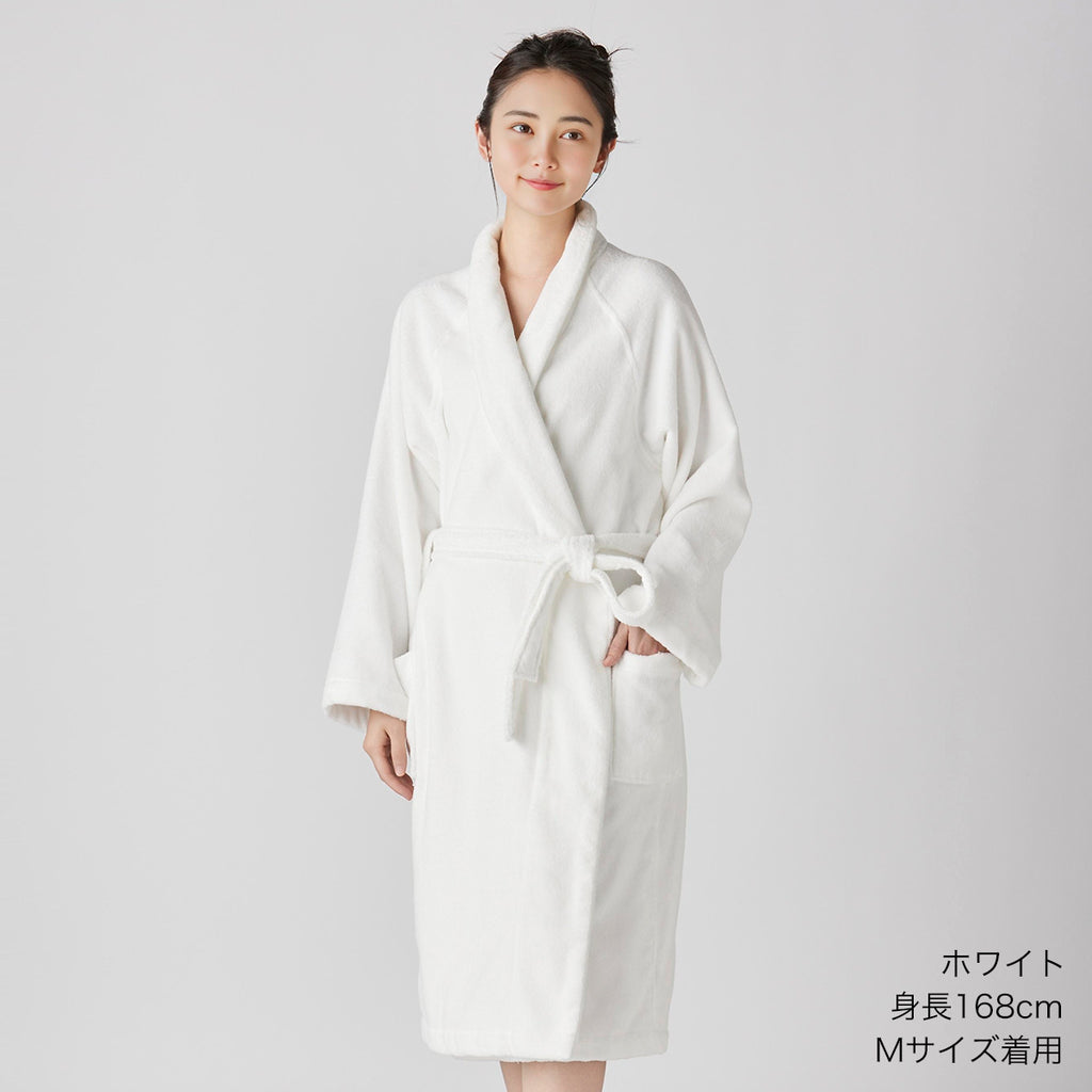 Beauty Skincare bath robe in White