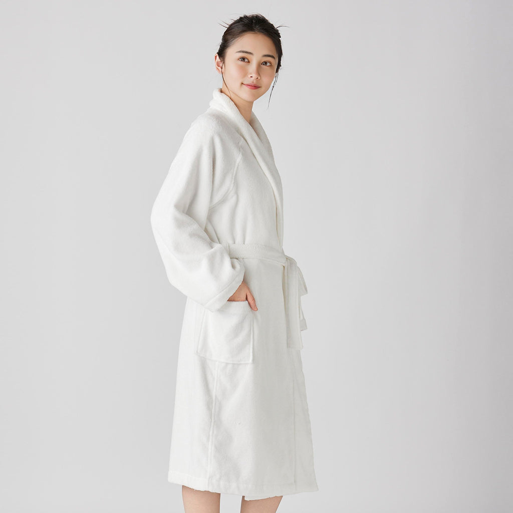Beauty Skincare bath robe in White