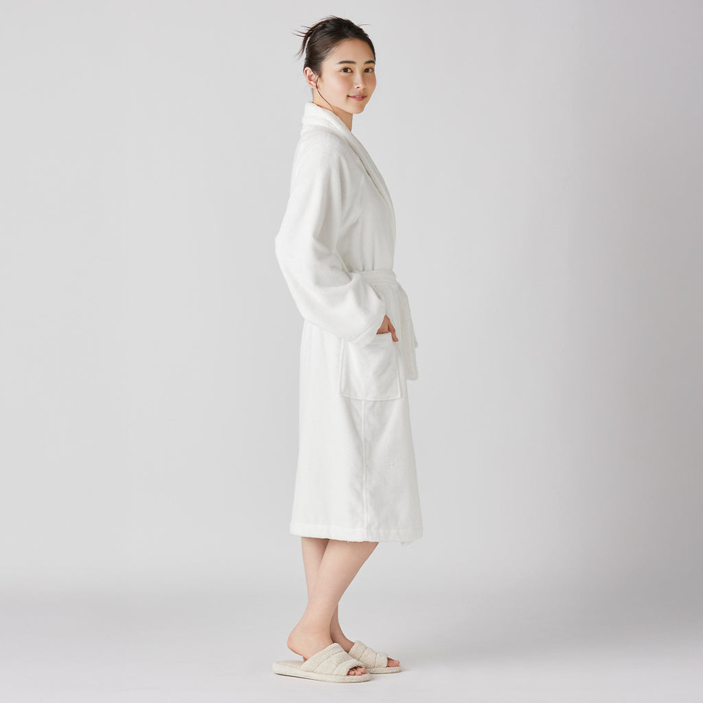 Beauty Skincare bath robe in White