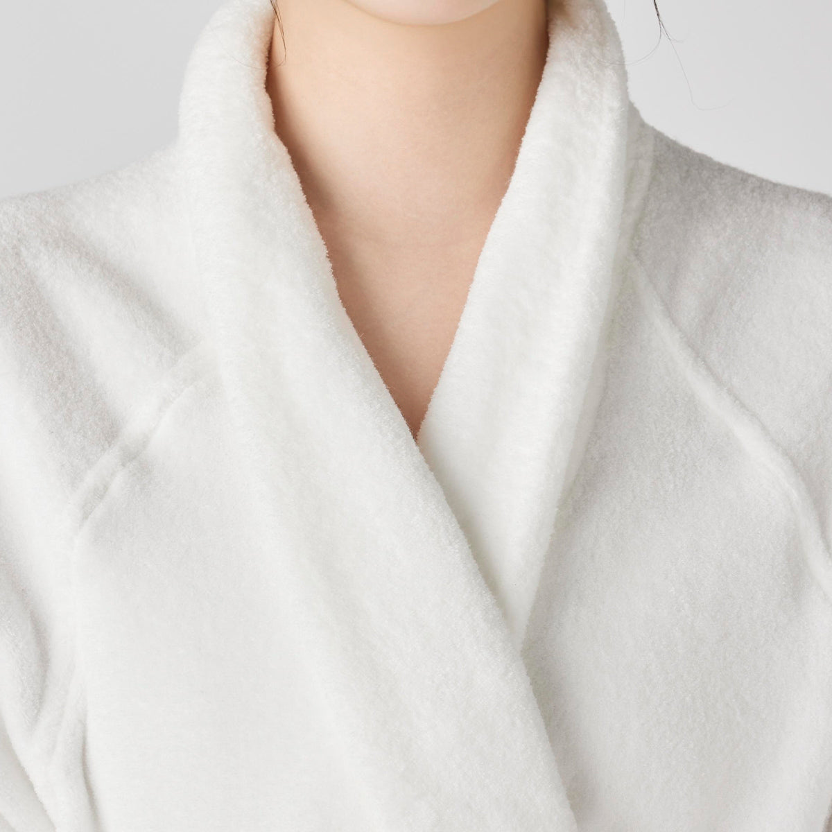 Beauty Skincare bath robe in White