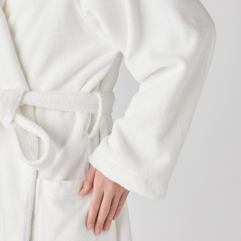 Beauty Skincare bath robe in White