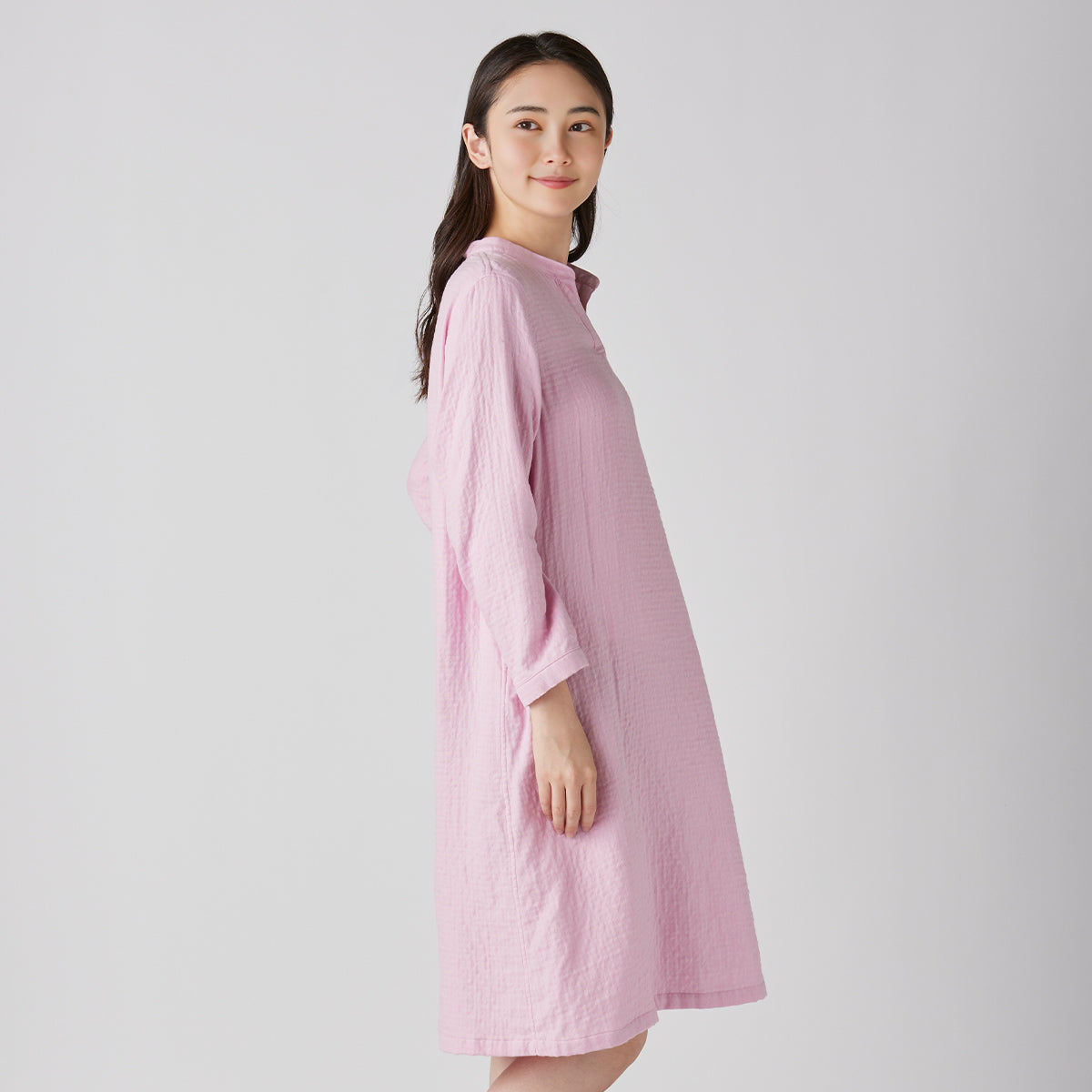 Marshmallow Gauze dress in Pink