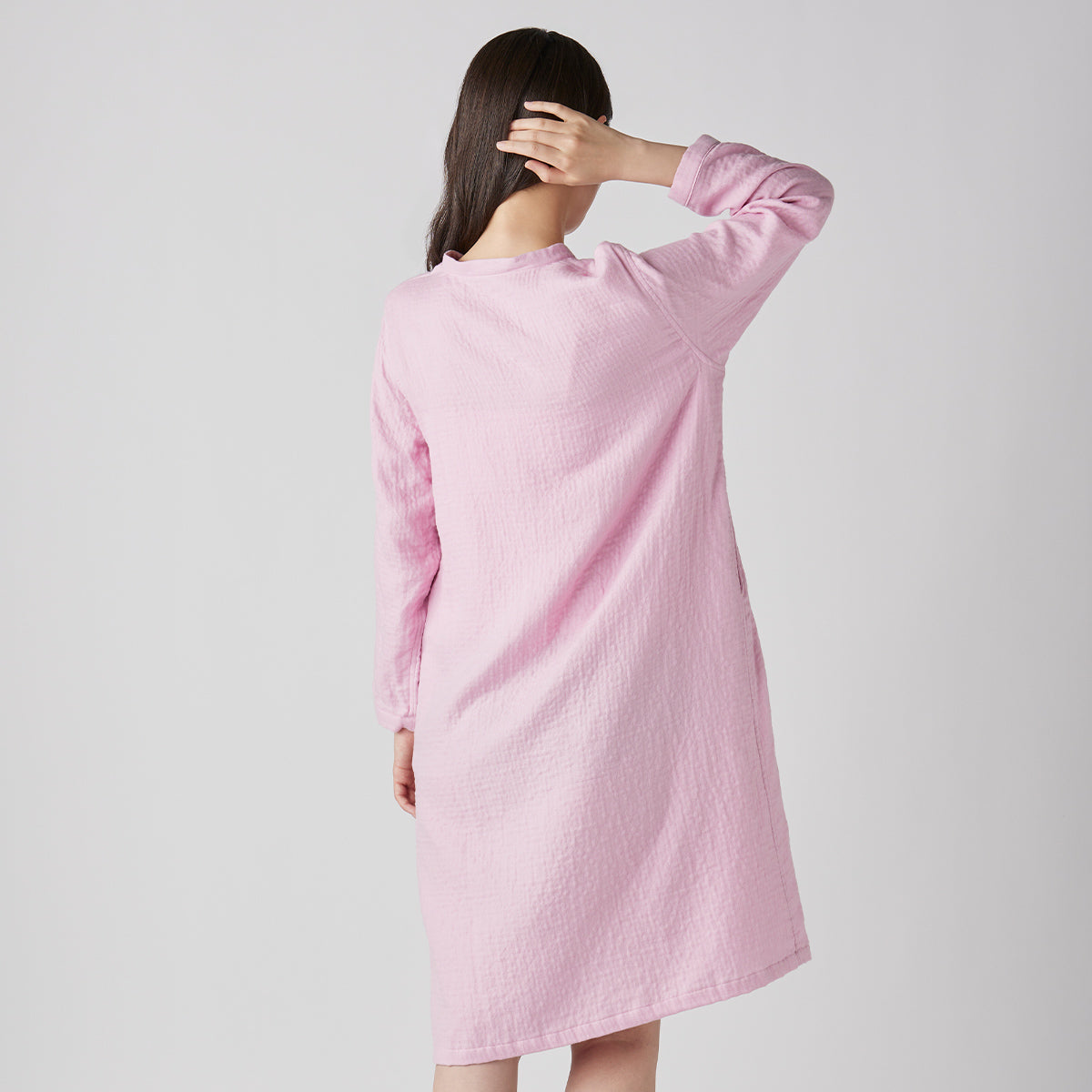 Marshmallow Gauze dress in Pink