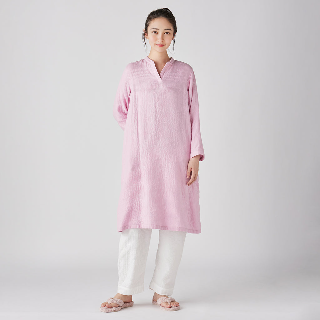 Marshmallow Gauze dress in Pink
