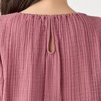 Crepe Gauze pullover in Pink