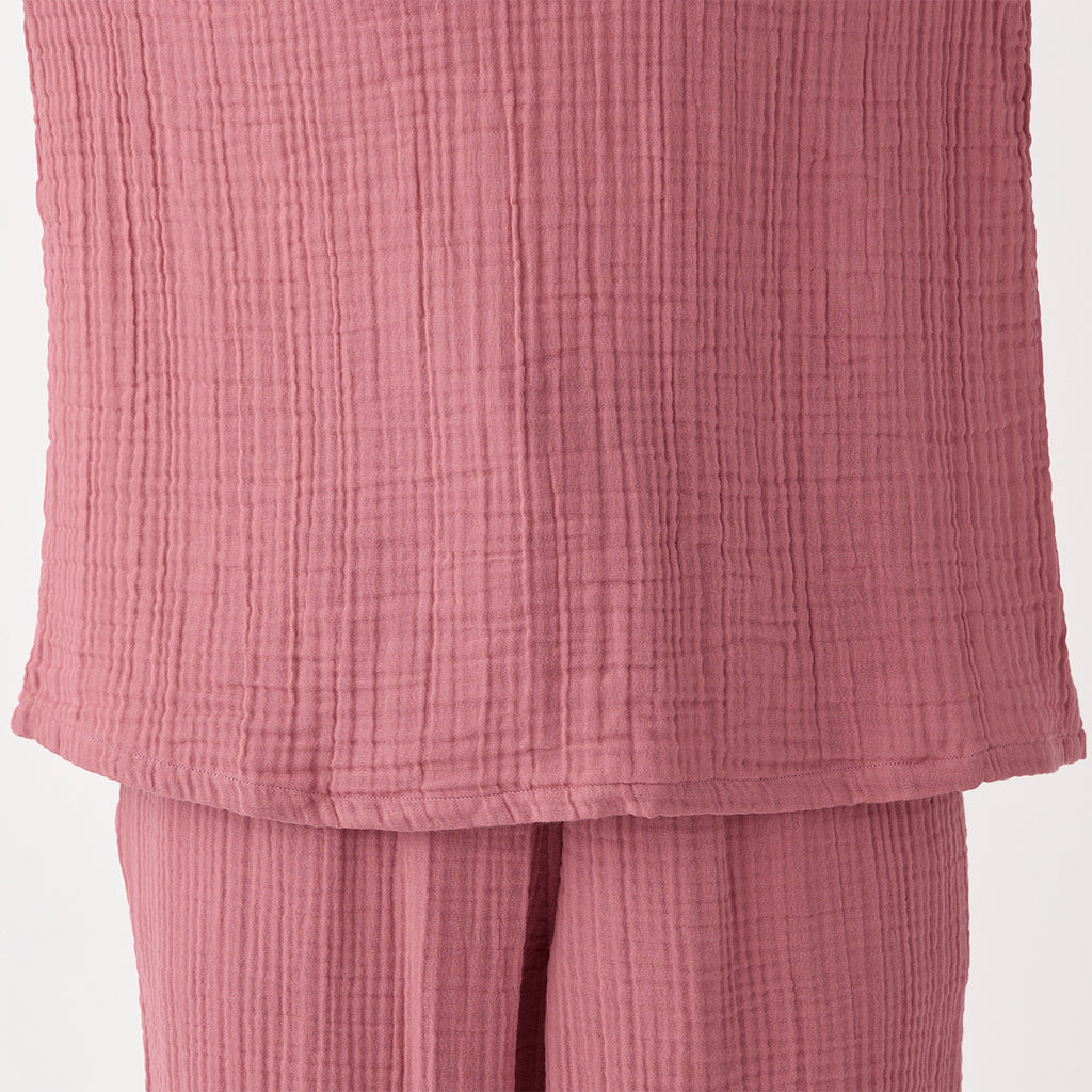 Crepe Gauze pullover in Pink