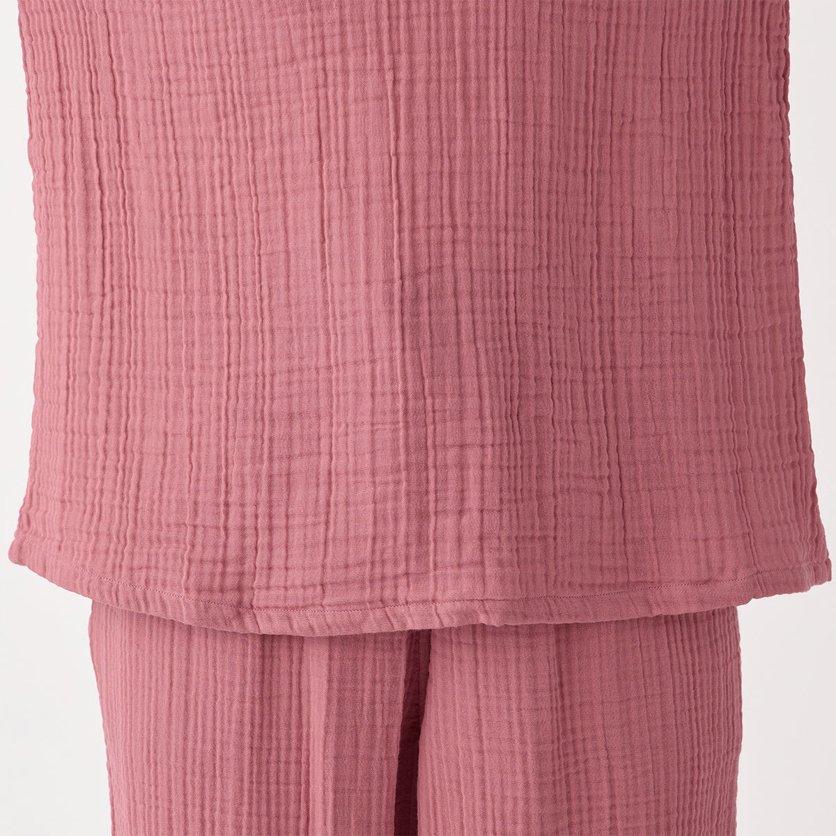 Crepe Gauze pullover in Pink