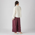 Marshmallow Gauze blouse in Ivory