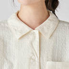 Marshmallow Gauze blouse in Ivory