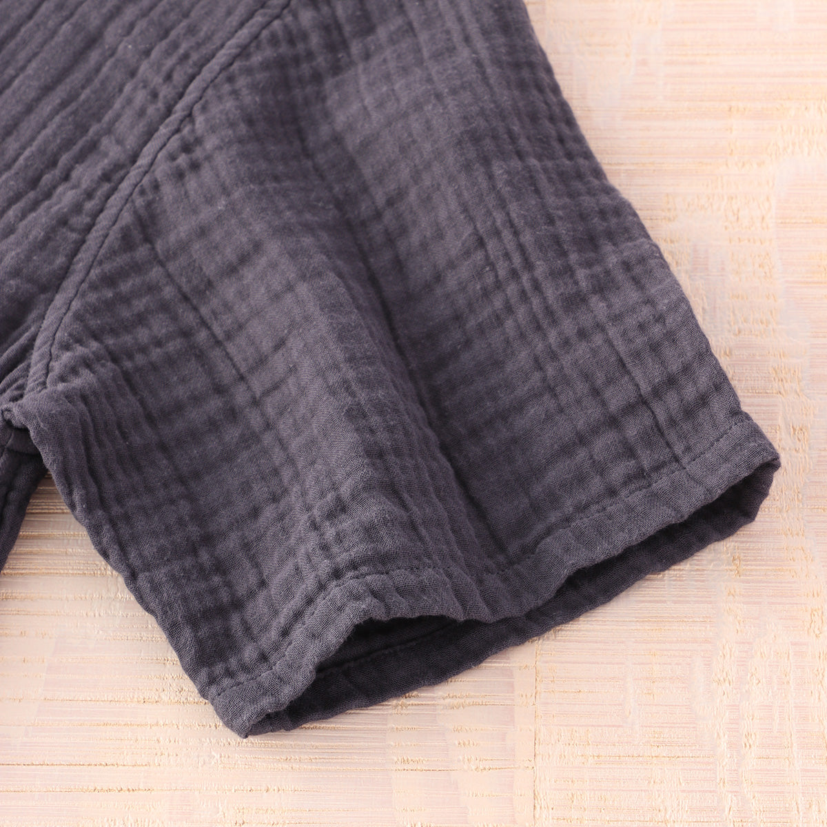 Crepe Gauze t-shirt in Dark Grey