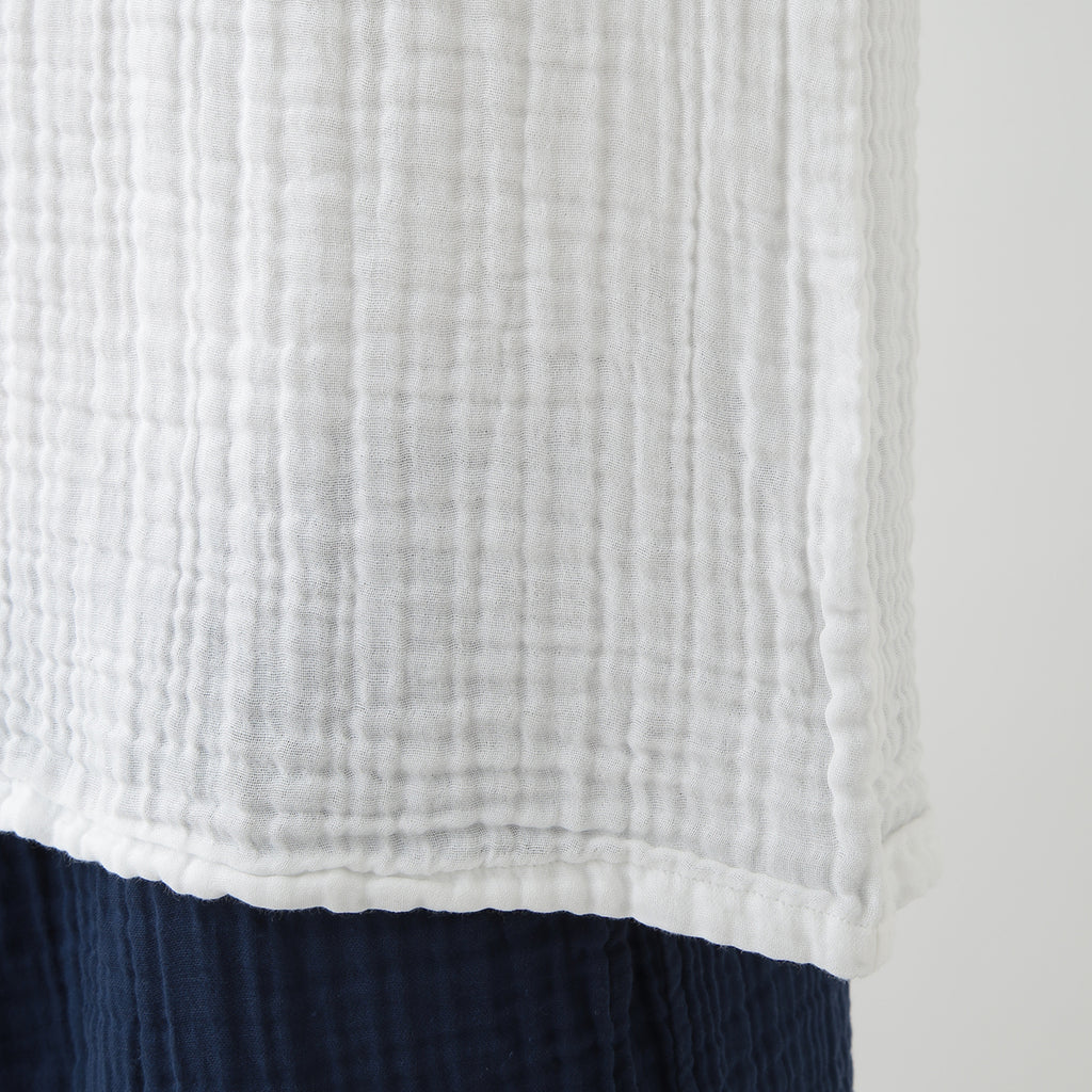 Crepe Gauze t-shirt in White