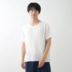 Crepe Gauze t-shirt in White