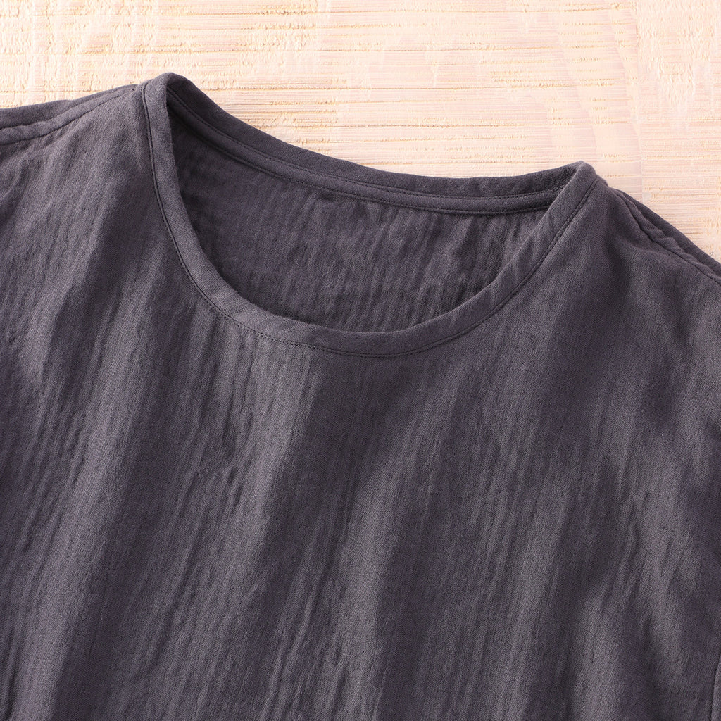 Marshmallow Gauze t-shirt in Dark Blue