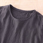 Marshmallow Gauze t-shirt in Dark Blue