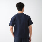 Marshmallow Gauze t-shirt in Dark Blue