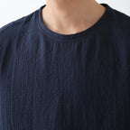 Marshmallow Gauze t-shirt in Dark Blue