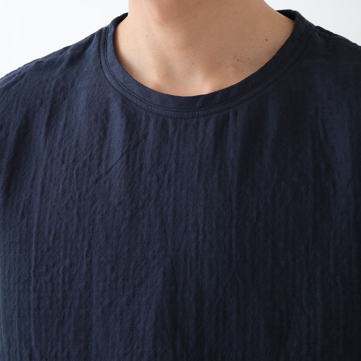Marshmallow Gauze t-shirt in Dark Blue