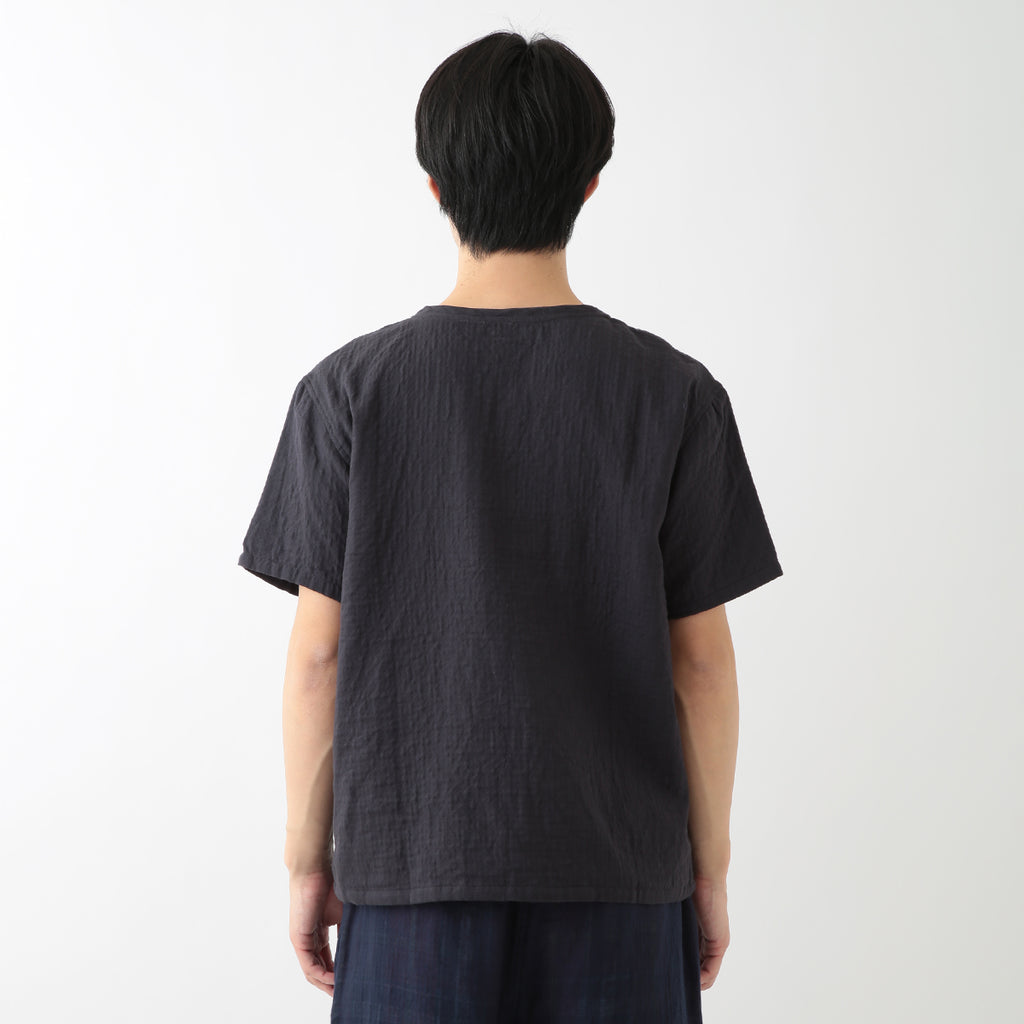 Marshmallow Gauze t-shirt in Dark Grey
