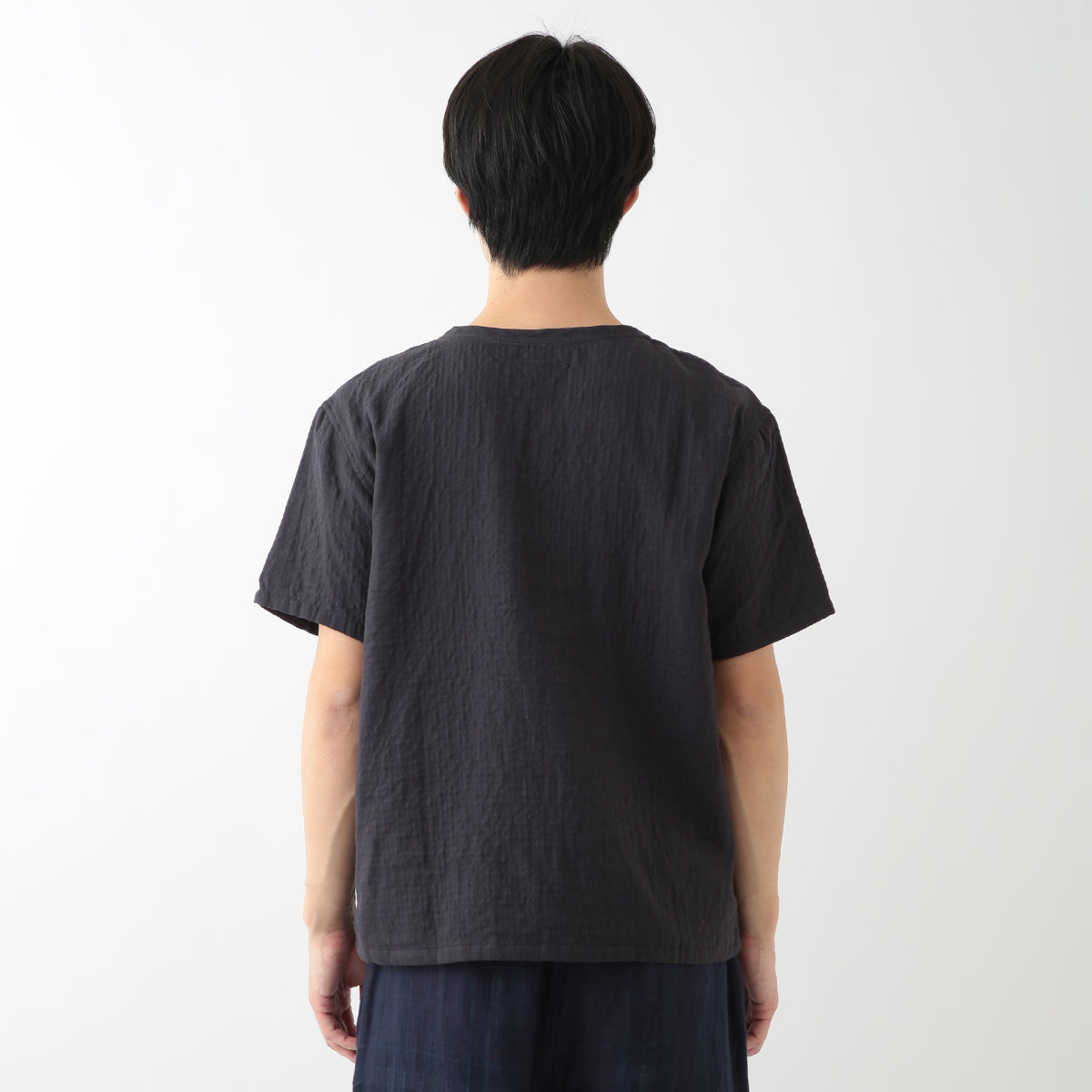 Marshmallow Gauze t-shirt in Dark Grey