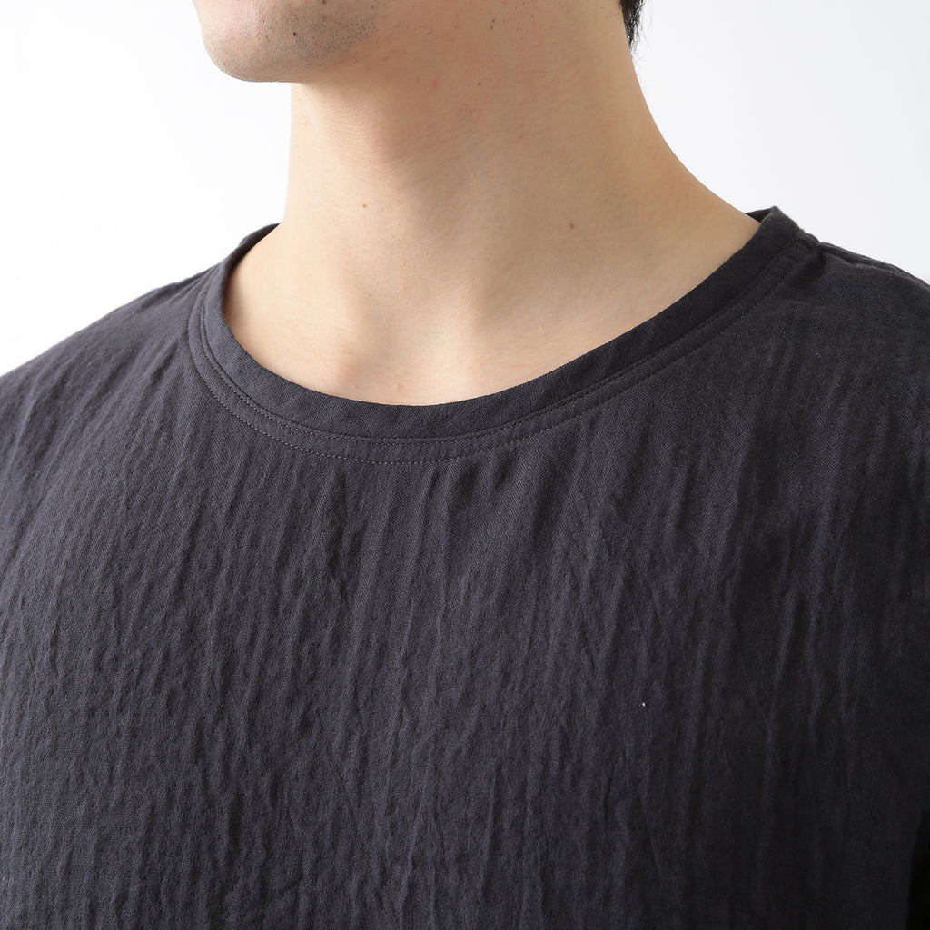 Marshmallow Gauze t-shirt in Dark Grey