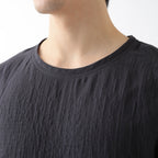Marshmallow Gauze t-shirt in Dark Grey