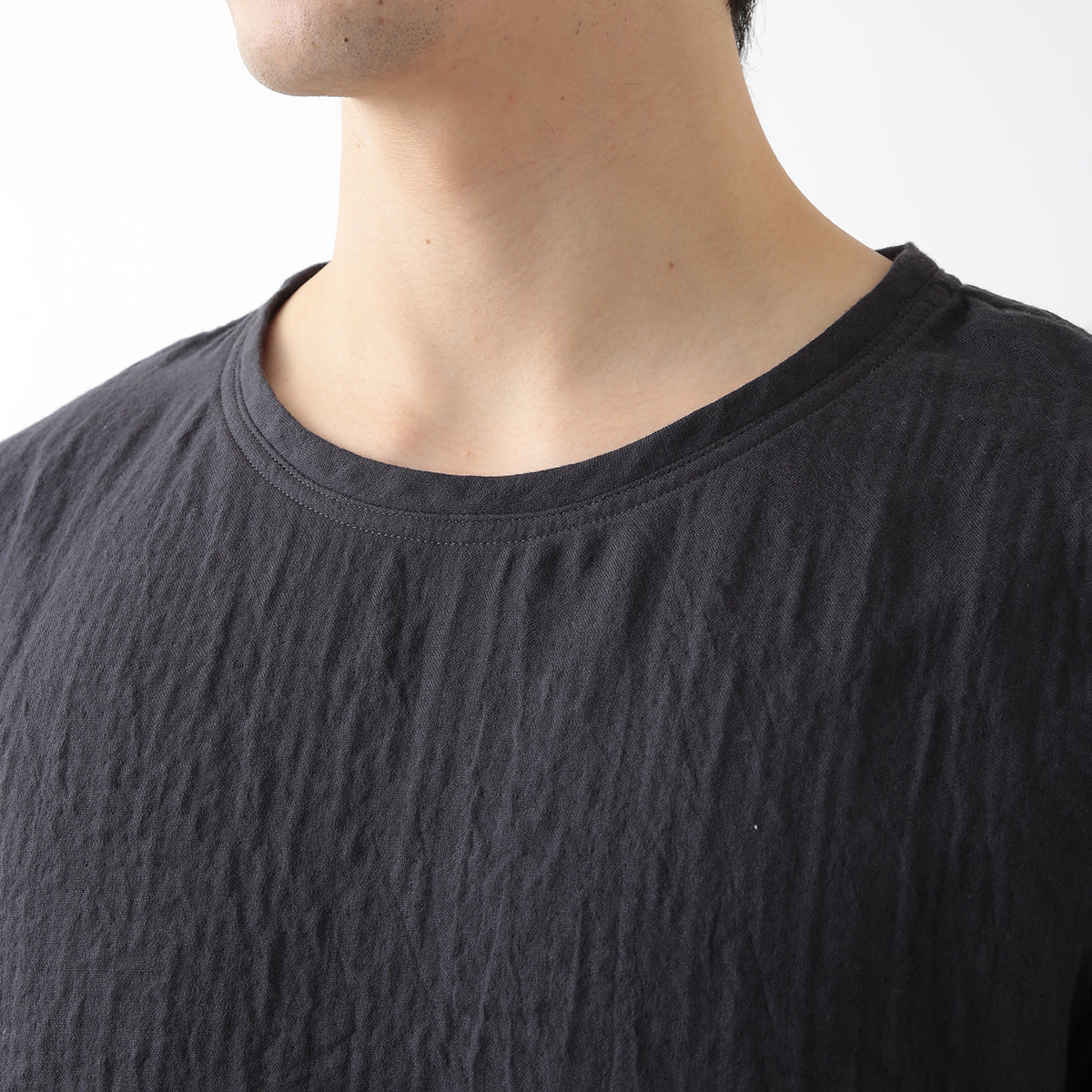 Marshmallow Gauze t-shirt in Dark Grey
