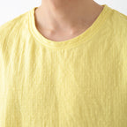 Marshmallow Gauze t-shirt in Yellow