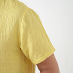 Marshmallow Gauze t-shirt in Yellow