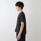 Crepe Gauze t-shirt in Black