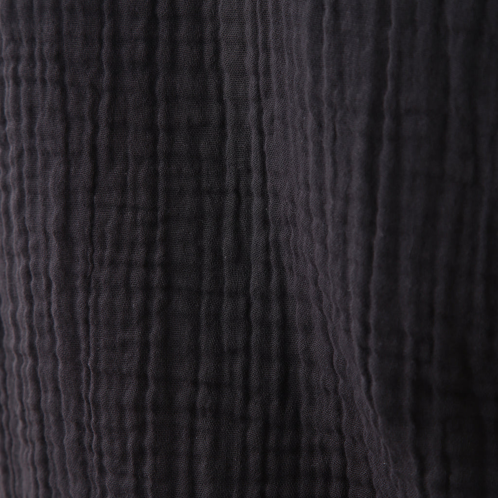 Crepe Gauze t-shirt in Black
