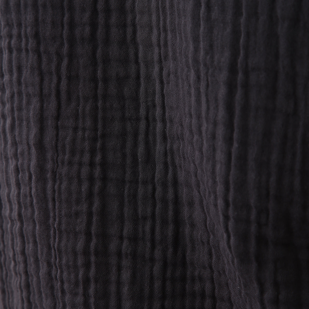 Crepe Gauze t-shirt in Black