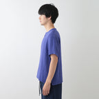 Crepe Gauze t-shirt in Blue