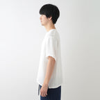 Crepe Gauze t-shirt in White