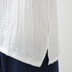 Crepe Gauze t-shirt in White