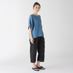 Crepe Gauze blouse in Blue