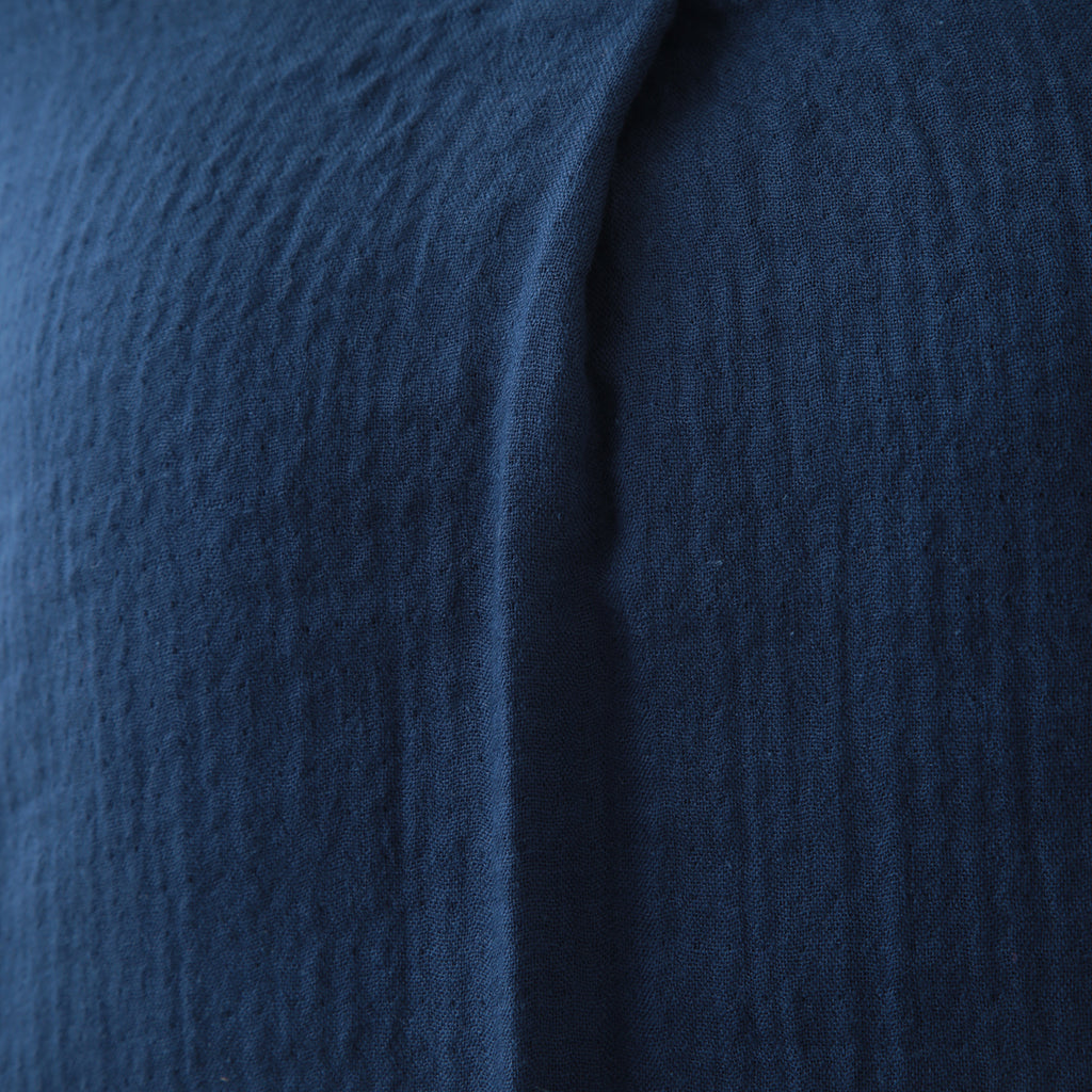 Marshmallow Gauze pullover in Dark Blue