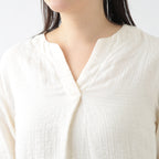 Marshmallow Gauze pullover in Ivory