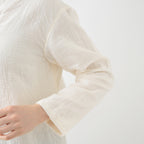 Marshmallow Gauze pullover in Ivory