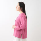 Marshmallow Gauze pullover in Pink
