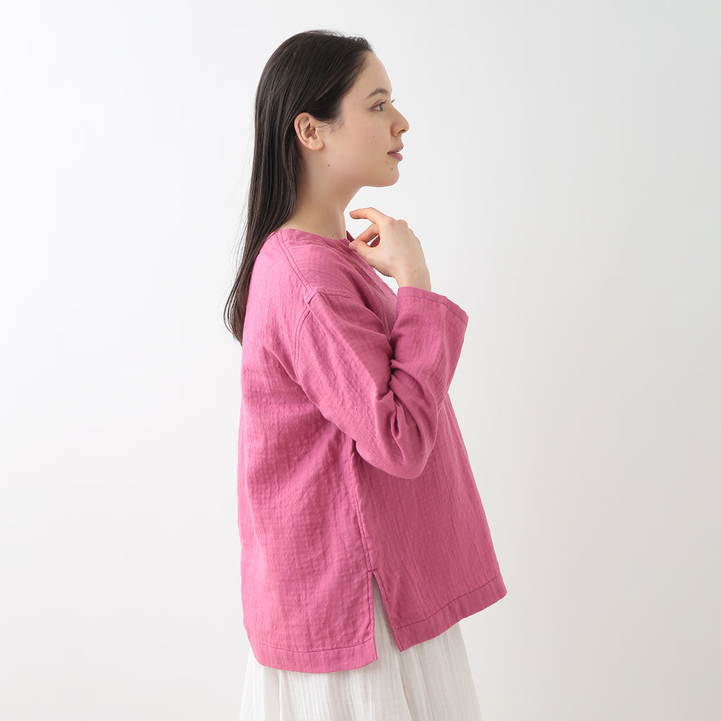 Marshmallow Gauze pullover in Pink
